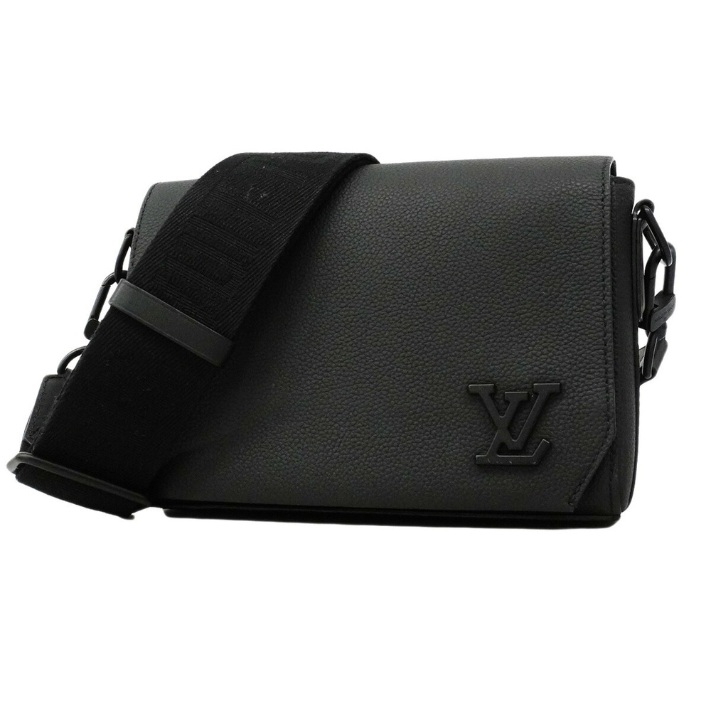 Louis Vuitton Shoulder Bag LV Aerogram Takeoff PM M24769 Noir Men's